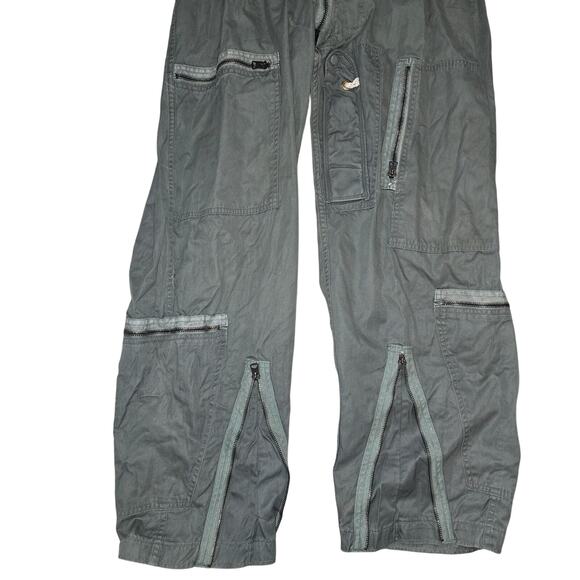Vintage 1960s Vietnam Era Men's Med Military Air Force Flight Suit Coveralls - Picture 4 of 10